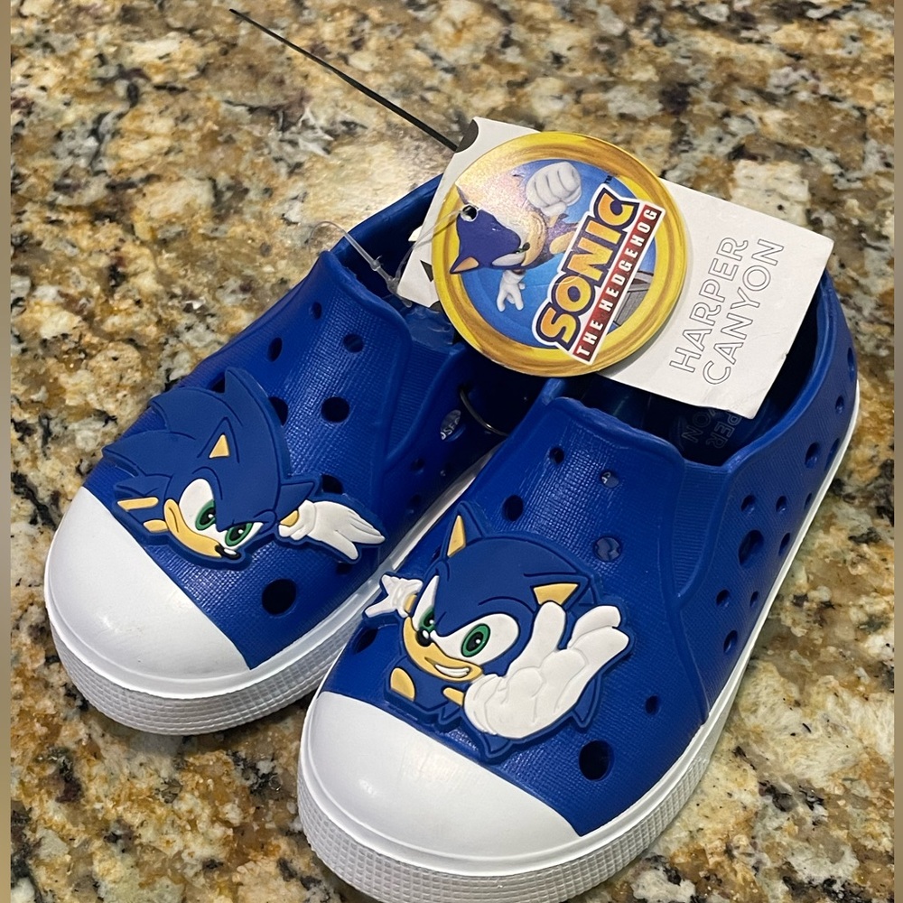 Harper Canyon Kids Blue Sonic Waterproof Shoes Size 6 Toddler NWT